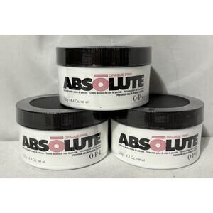 Lot of 3 OPI ABSOLUTE Precision Color Powder System 125g / 4.4 oz OPAQUE PINK
